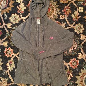 Fleece grey north face